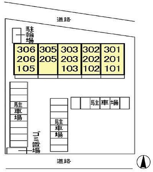 Ｎ’ｓ－I 0103｜茨城県つくば市松代1丁目(賃貸マンション2LDK・1階・59.04㎡)の写真 その3