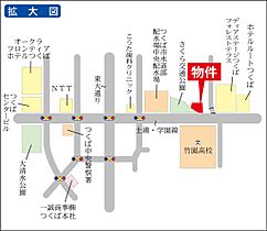 花室ヒルズＡ棟 0403 ｜ 茨城県つくば市花園（賃貸マンション1LDK・4階・41.86㎡） その3