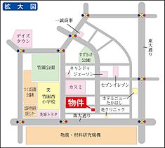 リーブル・ガーデン 0101 ｜ 茨城県つくば市竹園2丁目（賃貸アパート1LDK・1階・48.13㎡） その3