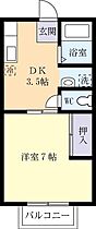 ハイツみなみ 0108 ｜ 茨城県つくば市吾妻4丁目（賃貸アパート1K・1階・27.00㎡） その2