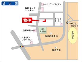 ＳＡＫＵＲＡＩ’83 0207 ｜ 茨城県つくば市春日4丁目（賃貸アパート1K・2階・19.80㎡） その3