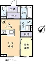 ユアメゾンサクラ 0103 ｜ 茨城県つくば市桜3丁目（賃貸アパート1LDK・1階・32.62㎡） その2