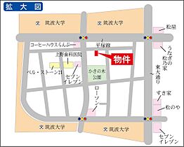 タイショウマンション 0408 ｜ 茨城県つくば市天久保3丁目（賃貸マンション1K・4階・23.10㎡） その3