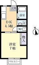 マイシティライフ26番館 0102 ｜ 茨城県土浦市木田余西台（賃貸アパート1DK・1階・27.08㎡） その2