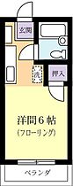 パールハイツ 0203 ｜ 茨城県土浦市小松3丁目（賃貸アパート1K・2階・14.80㎡） その2