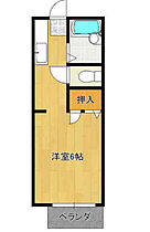 ひまわりハイツA  ｜ 茨城県土浦市板谷6丁目（賃貸アパート1R・1階・19.80㎡） その2