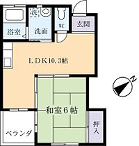 グレースコート 0105 ｜ 茨城県土浦市文京町（賃貸アパート1LDK・1階・38.92㎡） その2