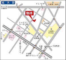 グレースコート 0106 ｜ 茨城県土浦市文京町（賃貸アパート1LDK・1階・38.92㎡） その3