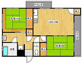 西諫早ハイツI棟 301 ｜ 長崎県諫早市白岩町2-16（賃貸マンション2LDK・3階・63.00㎡） その2