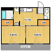 ルーシッド仲沖 206 ｜ 長崎県諫早市仲沖町10-8（賃貸マンション2K・2階・39.21㎡） その2