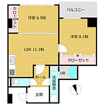 アーデルテラス愛宕 303 ｜ 富山県富山市愛宕町2丁目（賃貸マンション2LDK・3階・63.16㎡） その2