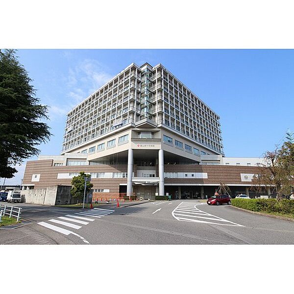 画像17:病院「富山赤十字病院まで3900ｍ」