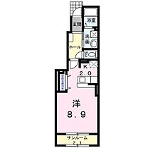 アルナージュ 102 ｜ 富山県富山市常盤台（賃貸アパート1R・1階・36.28㎡） その2