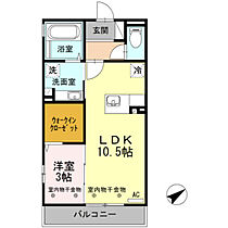 リヤン環水 306 ｜ 富山県富山市下新町（賃貸アパート1LDK・3階・37.53㎡） その2