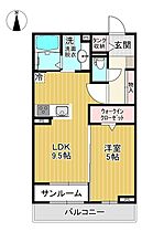 ミライエ・ルッソ 303 ｜ 富山県富山市高屋敷（賃貸アパート1LDK・3階・41.29㎡） その2