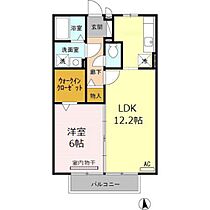 グランモア 201 ｜ 富山県富山市藤木（賃貸アパート1LDK・2階・45.16㎡） その1