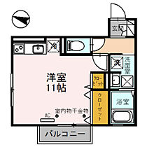 ルミエール バルゴ 106 ｜ 富山県富山市婦中町速星（賃貸アパート1R・1階・30.59㎡） その2