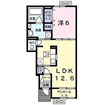 フェリーチェ向新庄 104 ｜ 富山県富山市向新庄町4丁目（賃貸アパート1LDK・1階・48.27㎡） その2