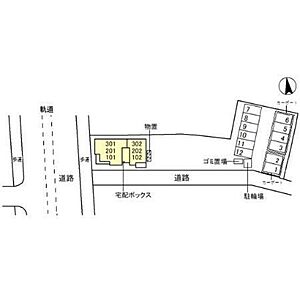 外観：配置図