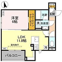 D-Grande桃井町 301 ｜ 富山県富山市桃井町1丁目（賃貸アパート1LDK・3階・43.72㎡） その2