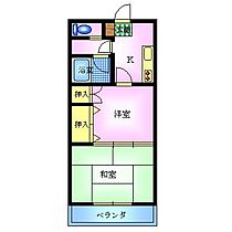 サンフラワー大町 B13 ｜ 富山県高岡市大町（賃貸アパート2K・1階・32.02㎡） その2