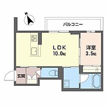 メゾン宝町 201 ｜ 富山県高岡市宝町（賃貸マンション1LDK・2階・35.10㎡） その2