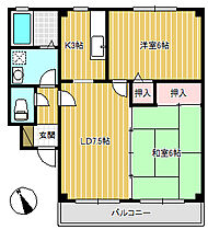 メゾンみなみ野 202 ｜ 富山県射水市二口（賃貸アパート2LDK・2階・49.48㎡） その2