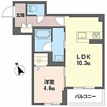 メゾン宝町 210 ｜ 富山県高岡市宝町（賃貸マンション1LDK・2階・40.20㎡） その2