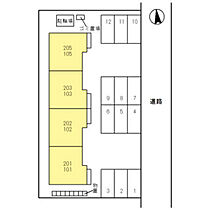 D-room Luna 105 ｜ 富山県高岡市上関町（賃貸アパート1LDK・1階・43.69㎡） その14