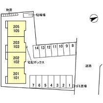 D-room　MK 101 ｜ 富山県高岡市下伏間江（賃貸アパート1LDK・1階・40.53㎡） その2