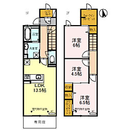 Coco泉 3LDKの間取図画像