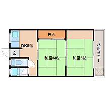 平和マンション  ｜ 奈良県奈良市肘塚町（賃貸マンション2K・3階・32.40㎡） その2