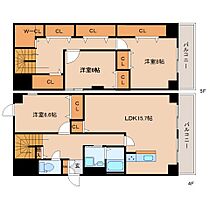 エンパイアテラス 405 ｜ 奈良県奈良市三条栄町（賃貸マンション3LDK・4階・107.68㎡） その2