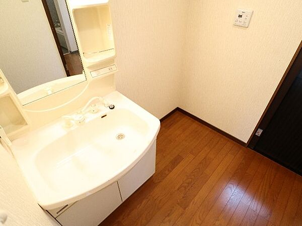 画像5:ゆったりとスペースのある洗面所