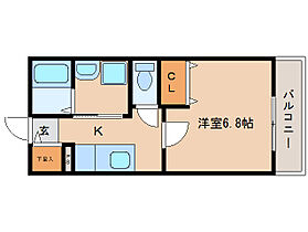 奈良県奈良市高畑町（賃貸アパート1K・2階・26.50㎡） その2