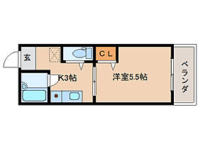 奈良県奈良市高畑町（賃貸アパート1K・2階・19.89㎡） その2