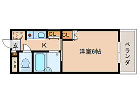 奈良県奈良市法蓮町（賃貸マンション1K・3階・18.11㎡） その2