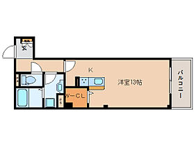 GrandirNARA  ｜ 奈良県奈良市大宮町1丁目（賃貸マンション1R・5階・37.96㎡） その2