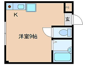 奈良県奈良市東紀寺町2丁目（賃貸マンション1R・2階・25.00㎡） その2