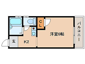 奈良県生駒市北新町（賃貸マンション1K・2階・18.60㎡） その2