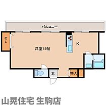 奈良県生駒市東菜畑1丁目（賃貸マンション1R・3階・41.44㎡） その2