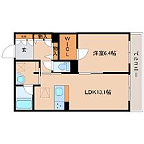 シャーメゾン　ヴィラ学園前  ｜ 奈良県奈良市学園北1丁目（賃貸マンション1LDK・1階・51.20㎡） その2