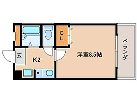 奈良県生駒市辻町（賃貸マンション1K・1階・24.84㎡） その2