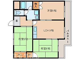 奈良県生駒市小平尾町（賃貸マンション3LDK・1階・58.00㎡） その2