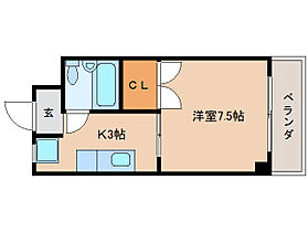 奈良県奈良市二条町1丁目（賃貸マンション1K・3階・24.30㎡） その2