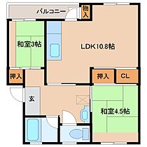 奈良県奈良市右京2丁目（賃貸マンション2LDK・5階・54.00㎡） その2