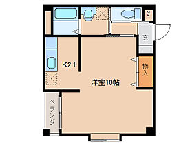 奈良県奈良市西大寺北町1丁目（賃貸マンション1K・2階・30.10㎡） その2