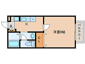 奈良県奈良市宝来2丁目（賃貸アパート1K・1階・26.93㎡） その2