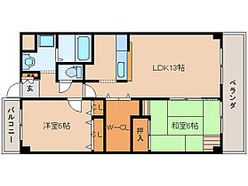 奈良県奈良市菅原町（賃貸マンション2LDK・3階・60.00㎡） その2