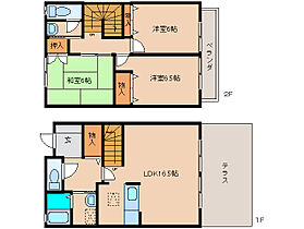 昴の郷学園前　C  ｜ 奈良県奈良市学園中2丁目（賃貸テラスハウス3LDK・1階・95.70㎡） その2